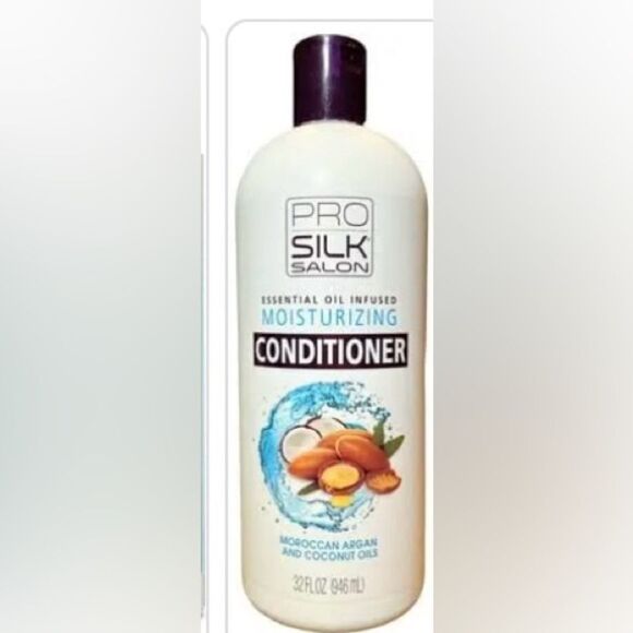 🛍️ Pro Silk Salon Moisturizing Conditioner with Moroccan Argan and Coconut Oils🎁 - Picture 6 of 7